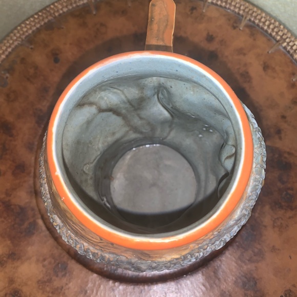 RIP Vietata Mug Stein hand painted Made in Italy Vintage - Picture 6 of 7